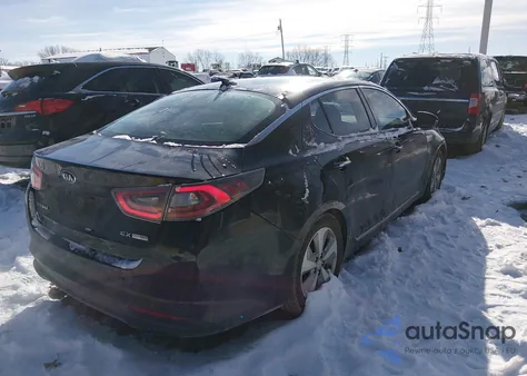 2015 Kia Optima Hybrid Ex из США, поврежденный, VIN KNAGN4AD5F5084964